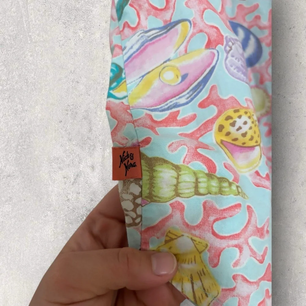 Nick & Nora cotton seashell pajama set - Picture 5 of 10